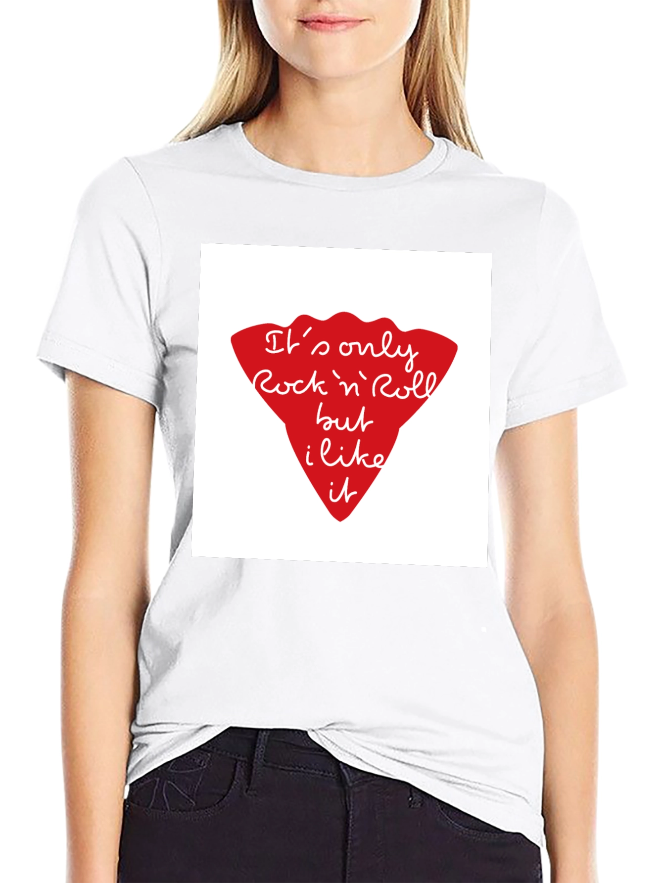 Rock n Roll Graphic Tee - Black Unisex T-Shirt