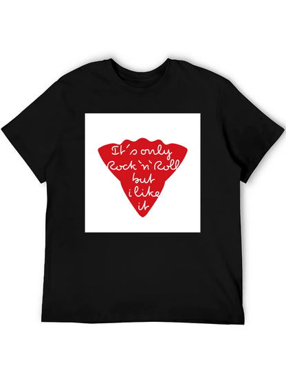 Rock n Roll Graphic Tee - Black Unisex T-Shirt