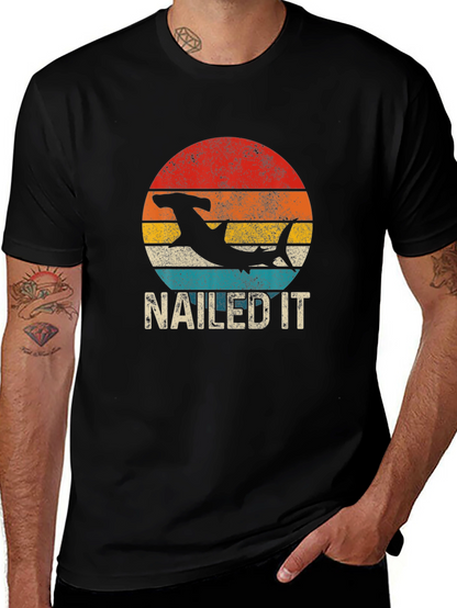Nailed It! Hammerhead Shark Graphic T-Shirt
