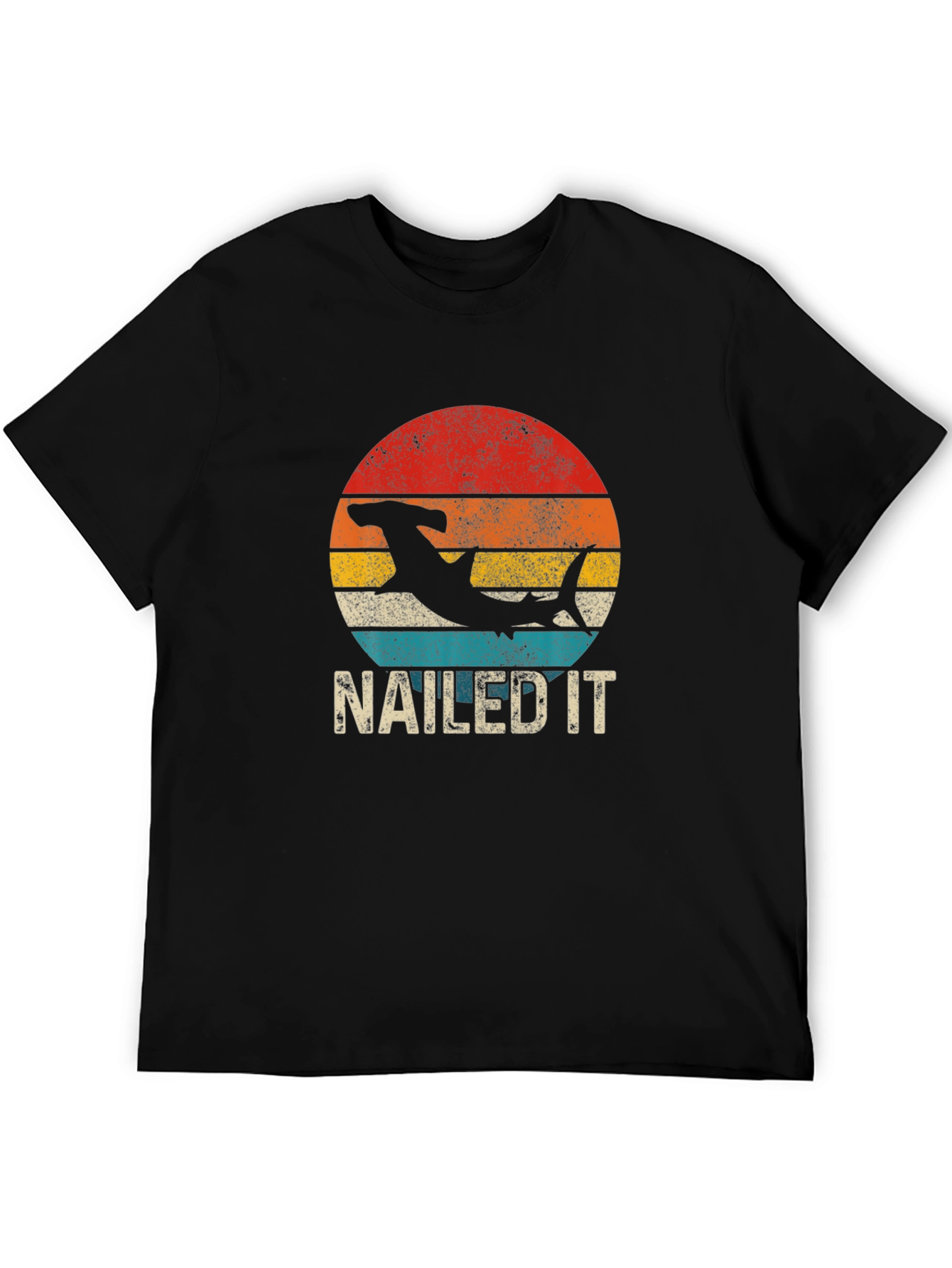 Nailed It! Hammerhead Shark Graphic T-Shirt
