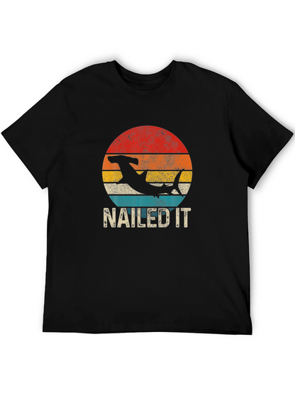 Nailed It! Hammerhead Shark Graphic T-Shirt