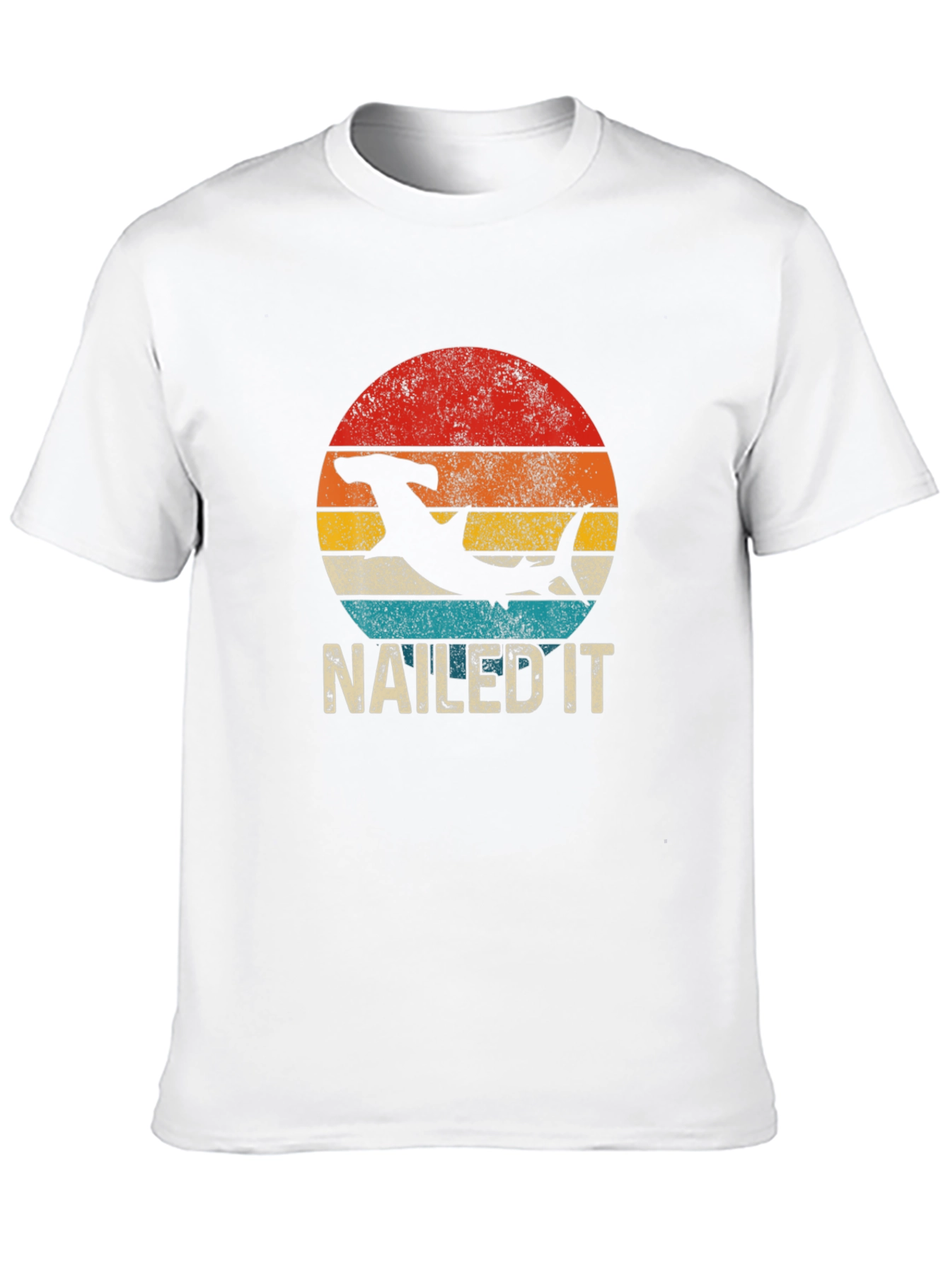 Nailed It! Hammerhead Shark Graphic T-Shirt
