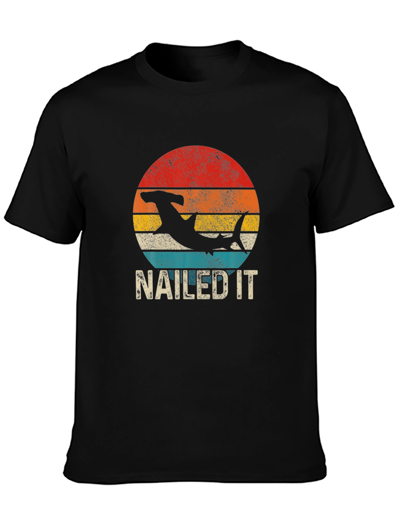 Nailed It! Hammerhead Shark Graphic T-Shirt