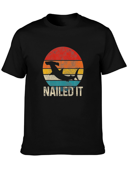 Nailed It! Hammerhead Shark Graphic T-Shirt