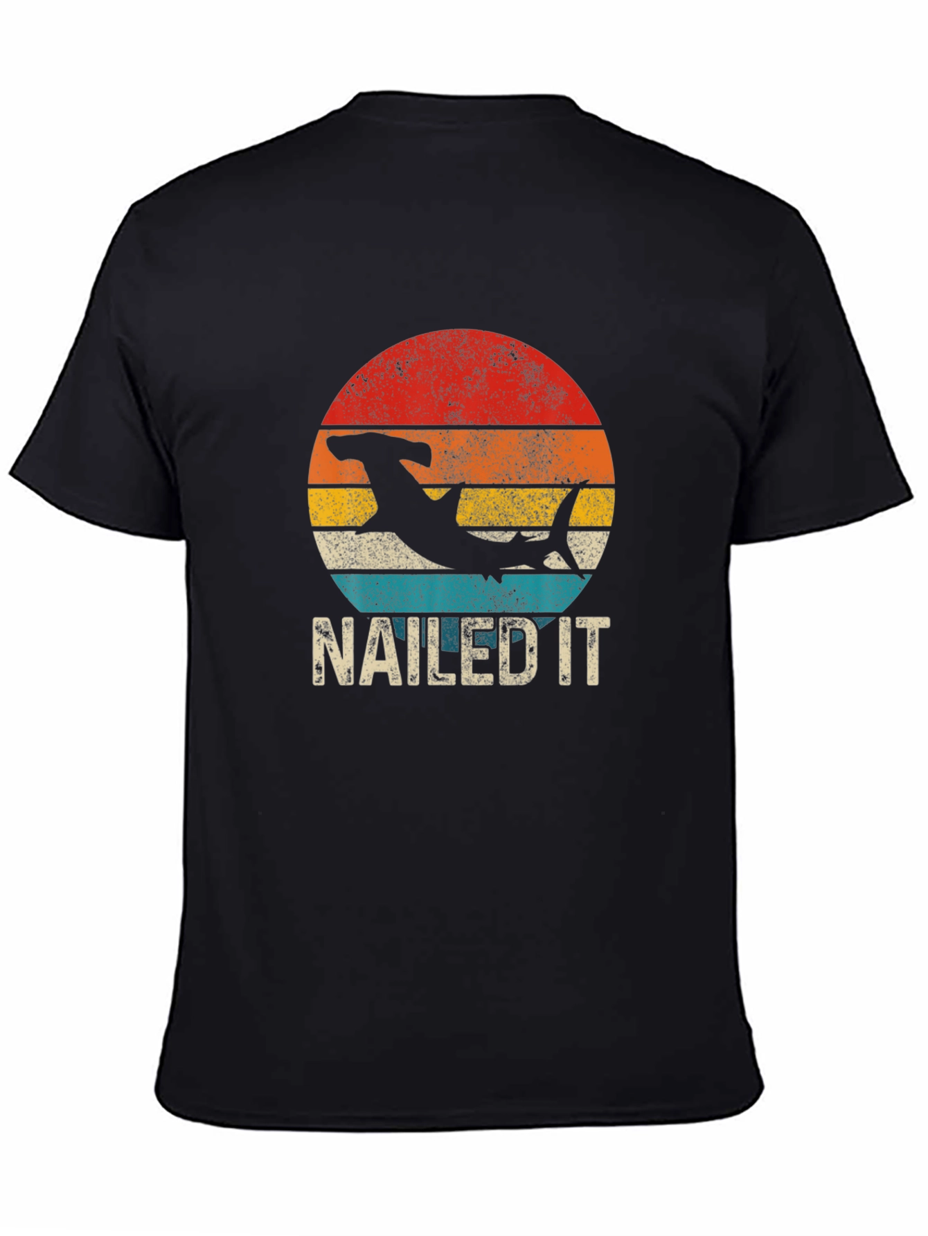 Nailed It! Hammerhead Shark Graphic T-Shirt