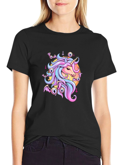 Gothic Pastel Unicorn T-Shirt