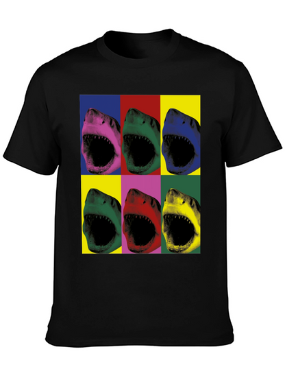 Pop Art Shark T-Shirt