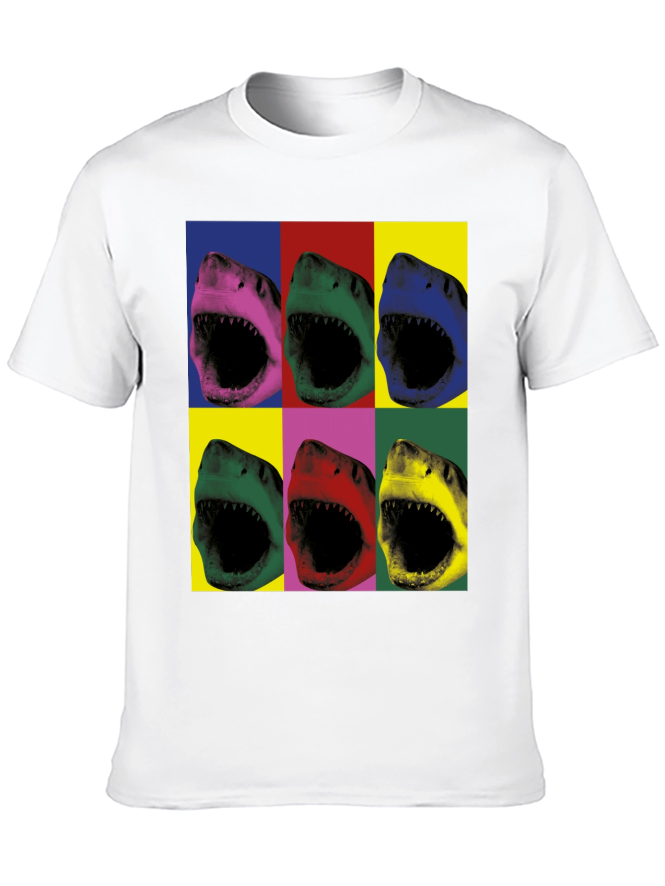 Pop Art Shark T-Shirt