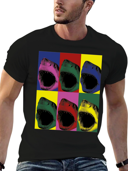 Pop Art Shark T-Shirt