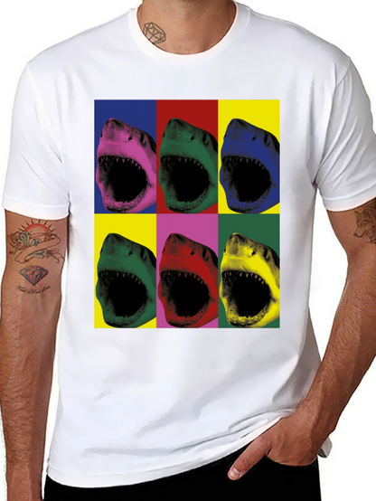 Pop Art Shark T-Shirt