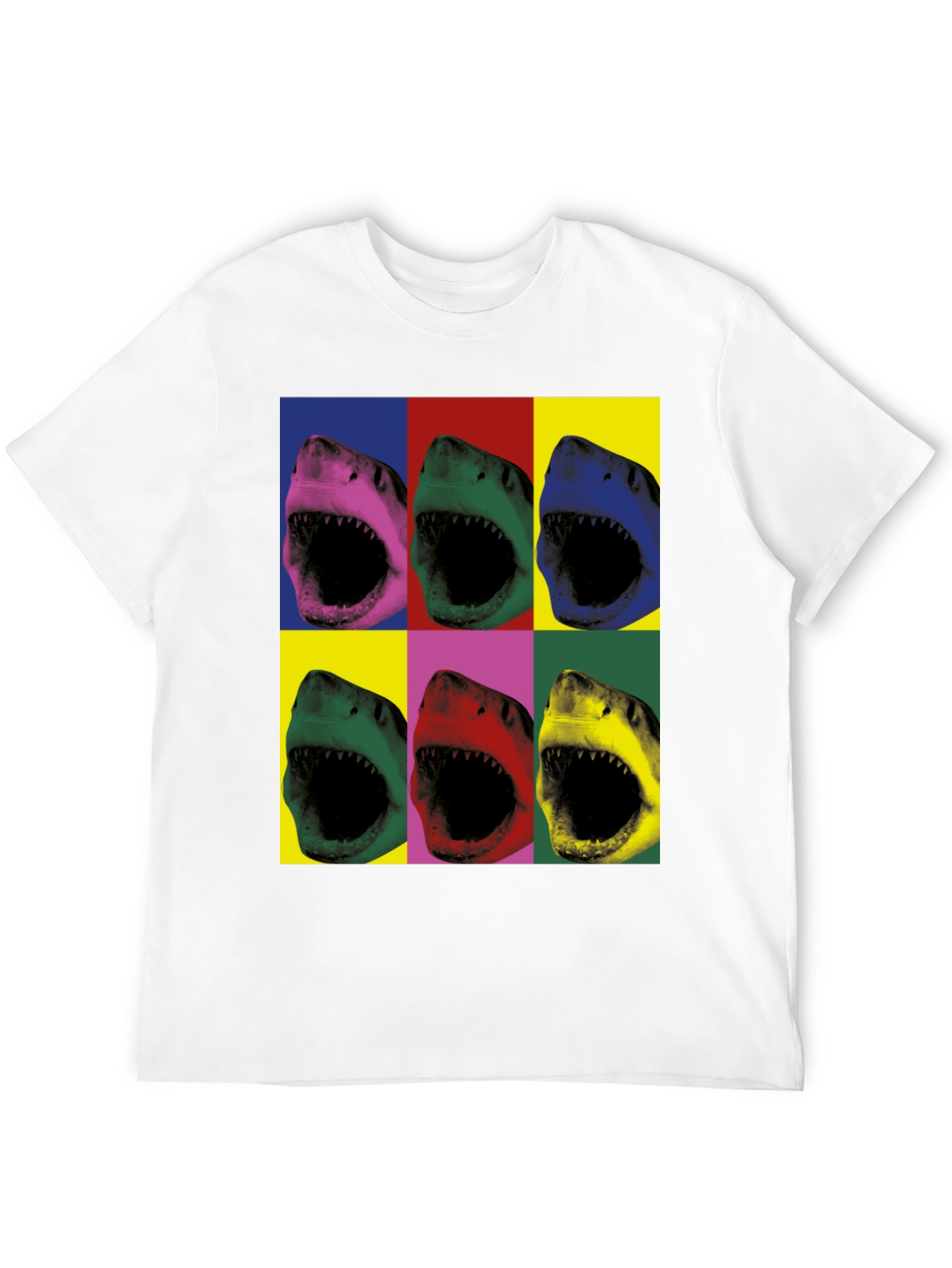 Pop Art Shark T-Shirt