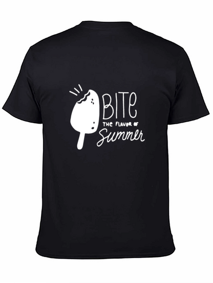 Bite The Flavor of Summer Black T-Shirt