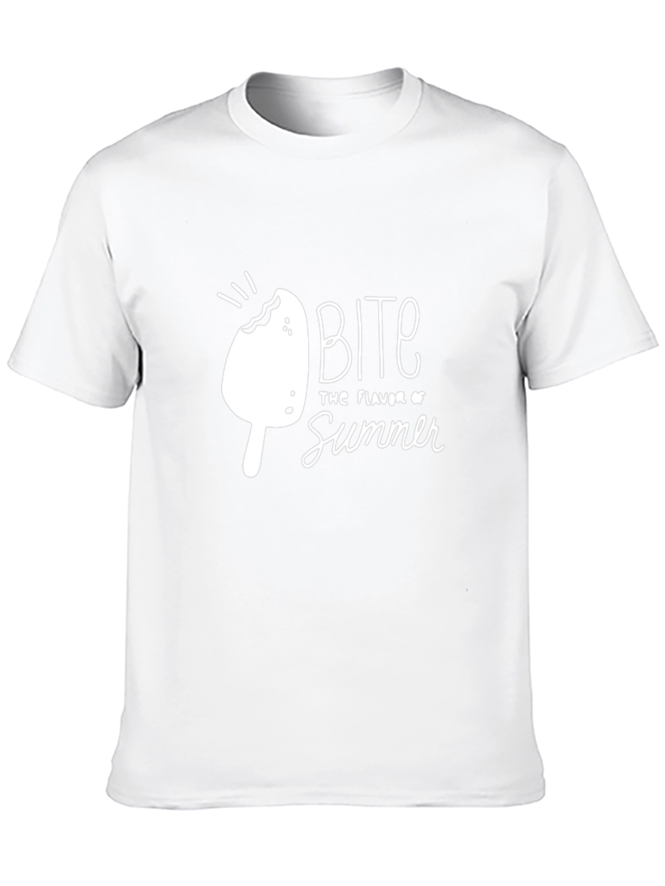 Bite The Flavor of Summer Black T-Shirt