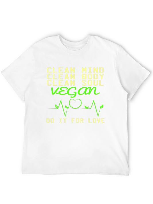 Vegan Clean Mind Body Soul T-Shirt