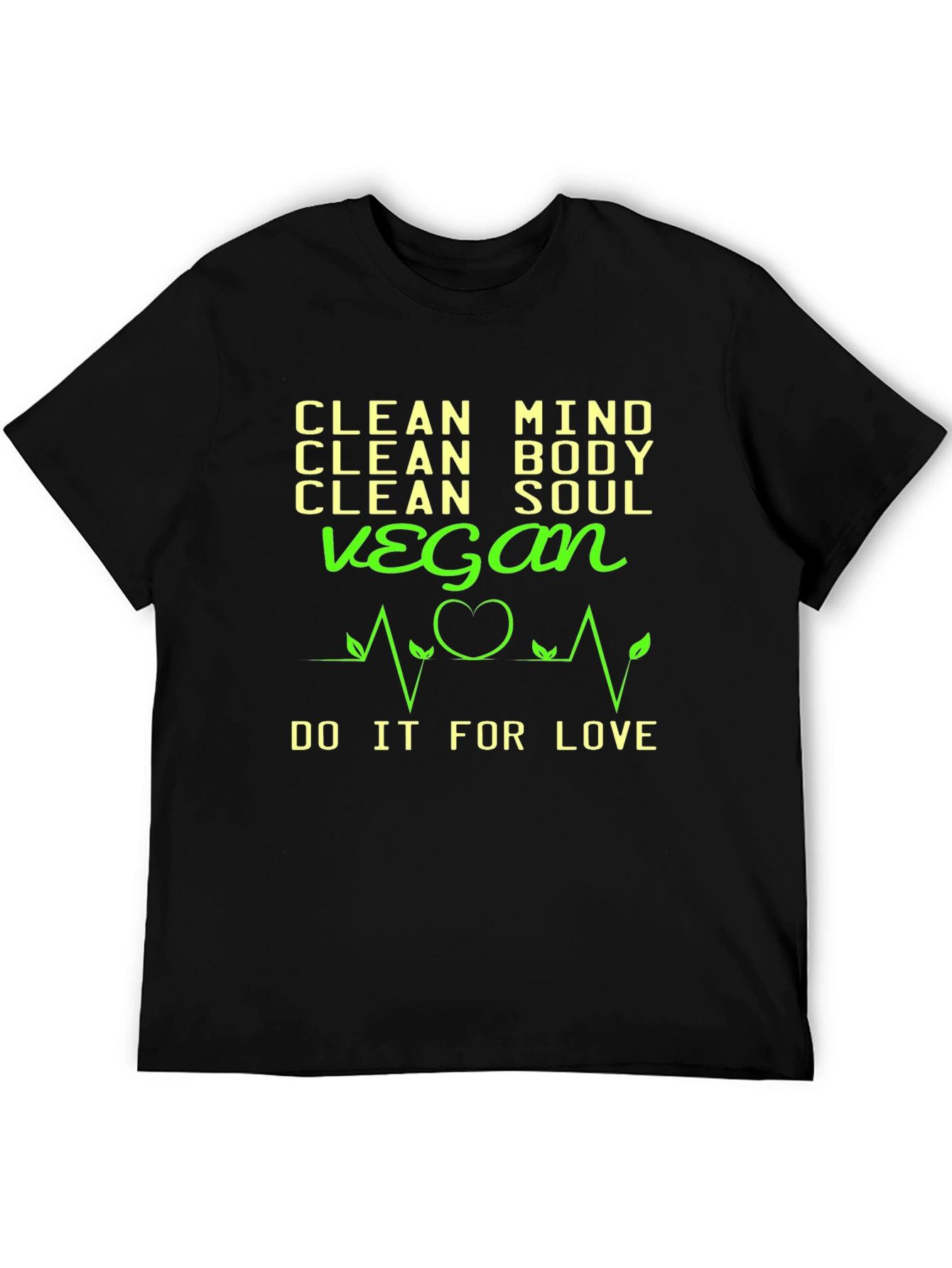 Vegan Clean Mind Body Soul T-Shirt