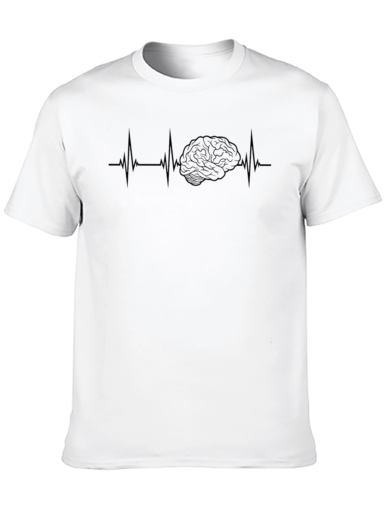 Brain Wave T-Shirt - Smart & Stylish