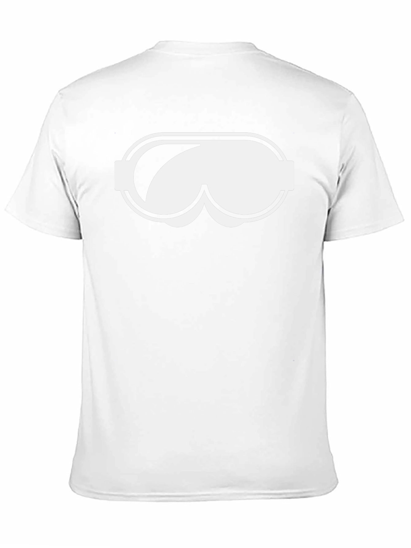 Novelty Goggles Graphic Black T-Shirt
