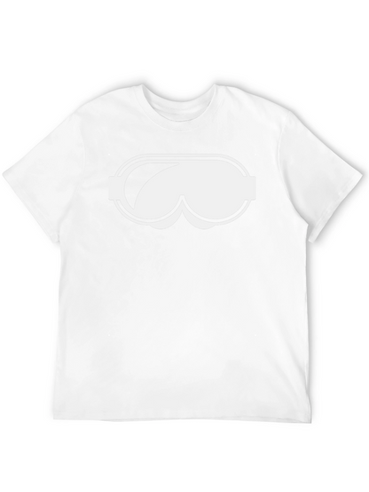 Novelty Goggles Graphic Black T-Shirt