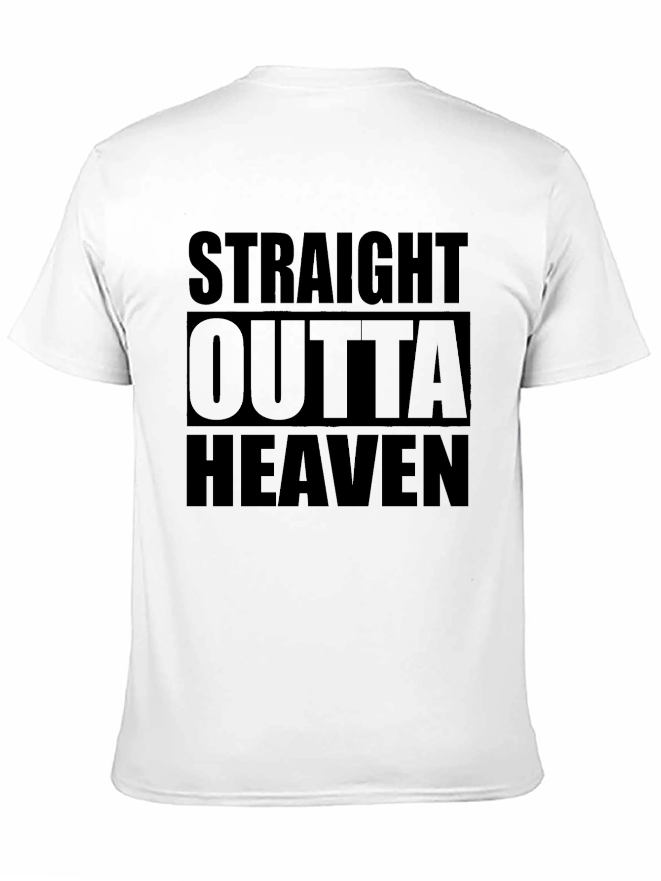 Straight Outta Heaven Graphic Tee - Soft Cotton