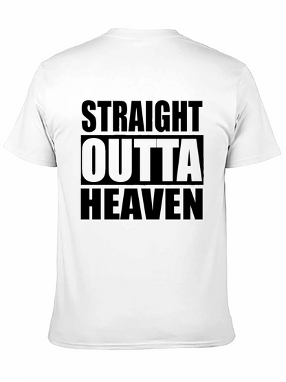Straight Outta Heaven Graphic Tee - Soft Cotton