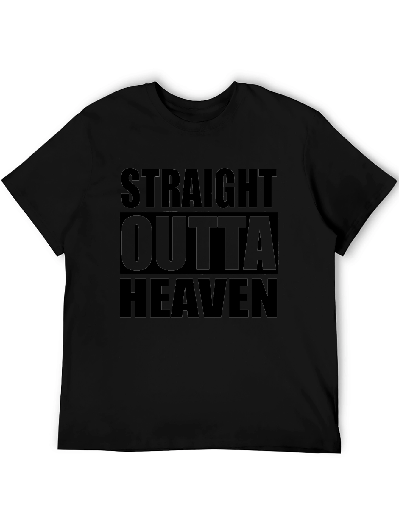 Straight Outta Heaven Graphic Tee - Soft Cotton