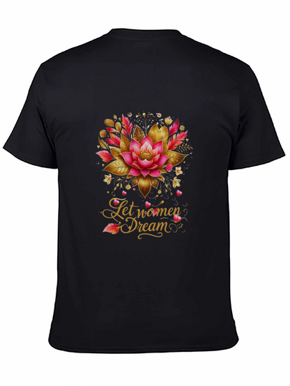 Empowering Lotus Womens Dream Graphic Tee