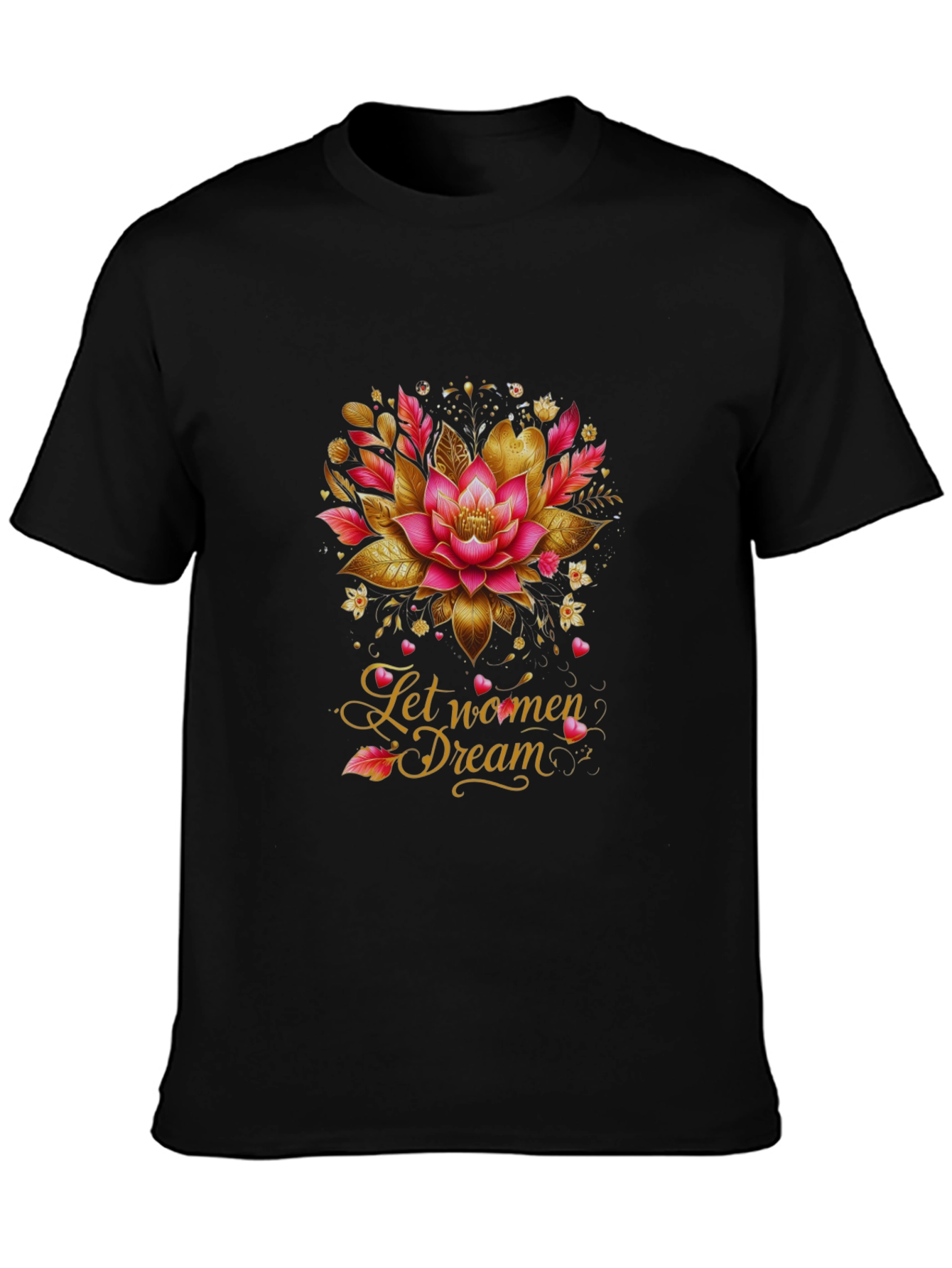 Empowering Lotus Womens Dream Graphic Tee