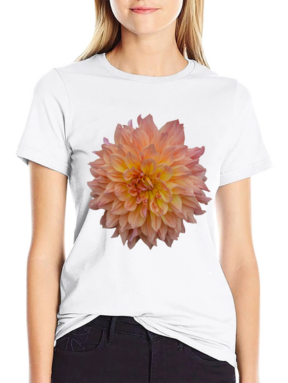 Floral Print Tee - Stylish Graphic T-Shirt