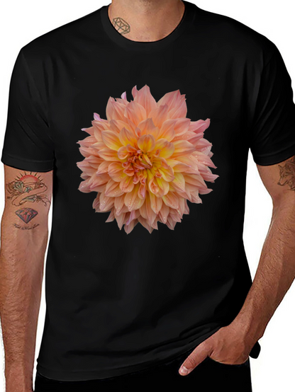 Floral Print Tee - Stylish Graphic T-Shirt