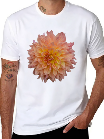 Floral Print Tee - Stylish Graphic T-Shirt