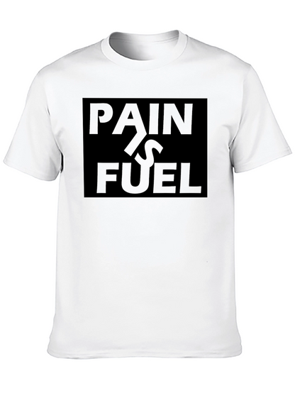 Pain Is Fuel Black T-Shirt