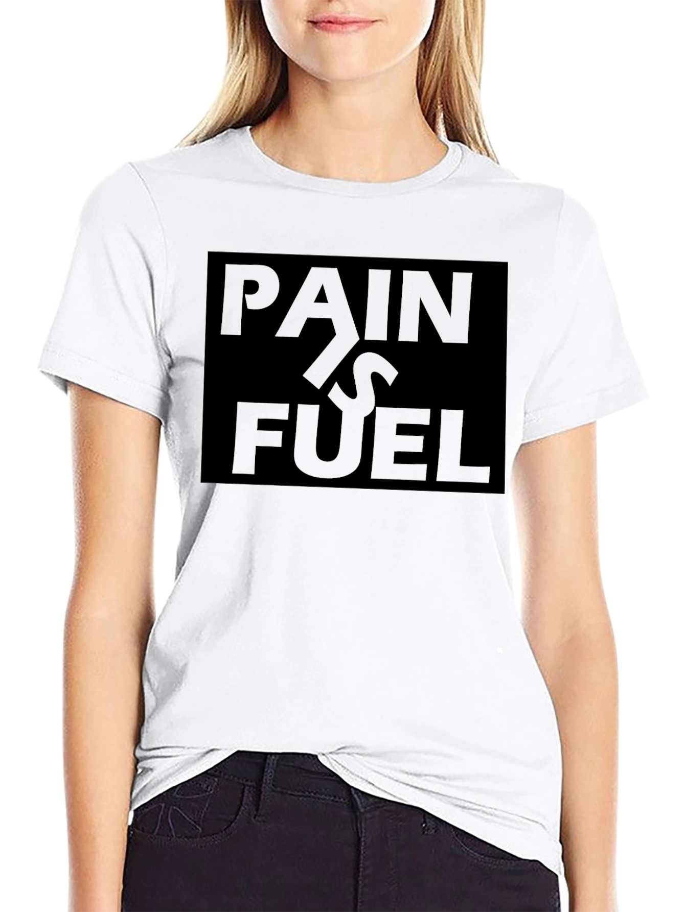 Pain Is Fuel Black T-Shirt