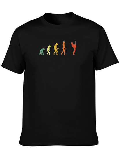 Evolution of Guitarist T-Shirt | Musician Tee
