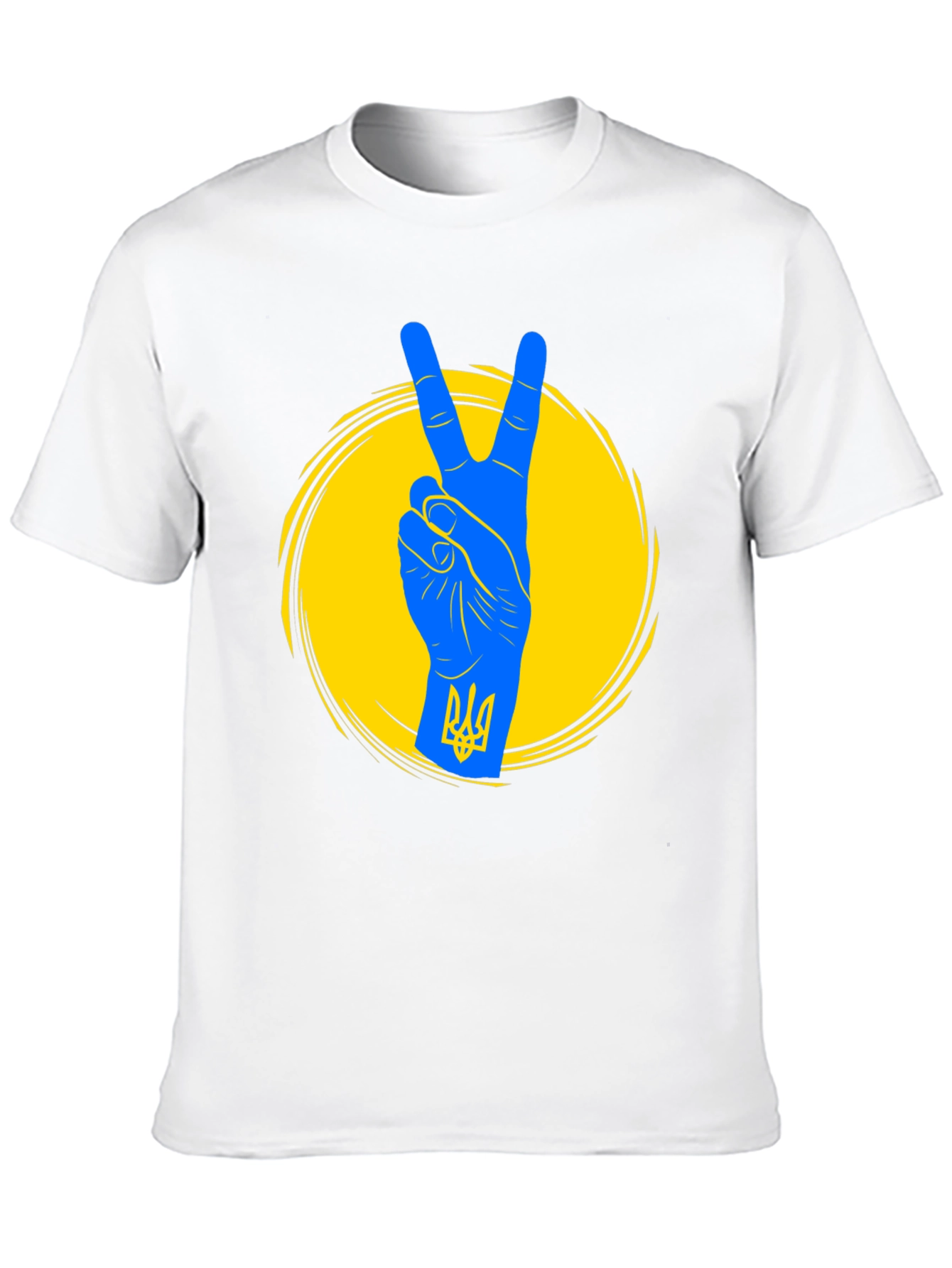 Ukraine Peace Sign T-Shirt