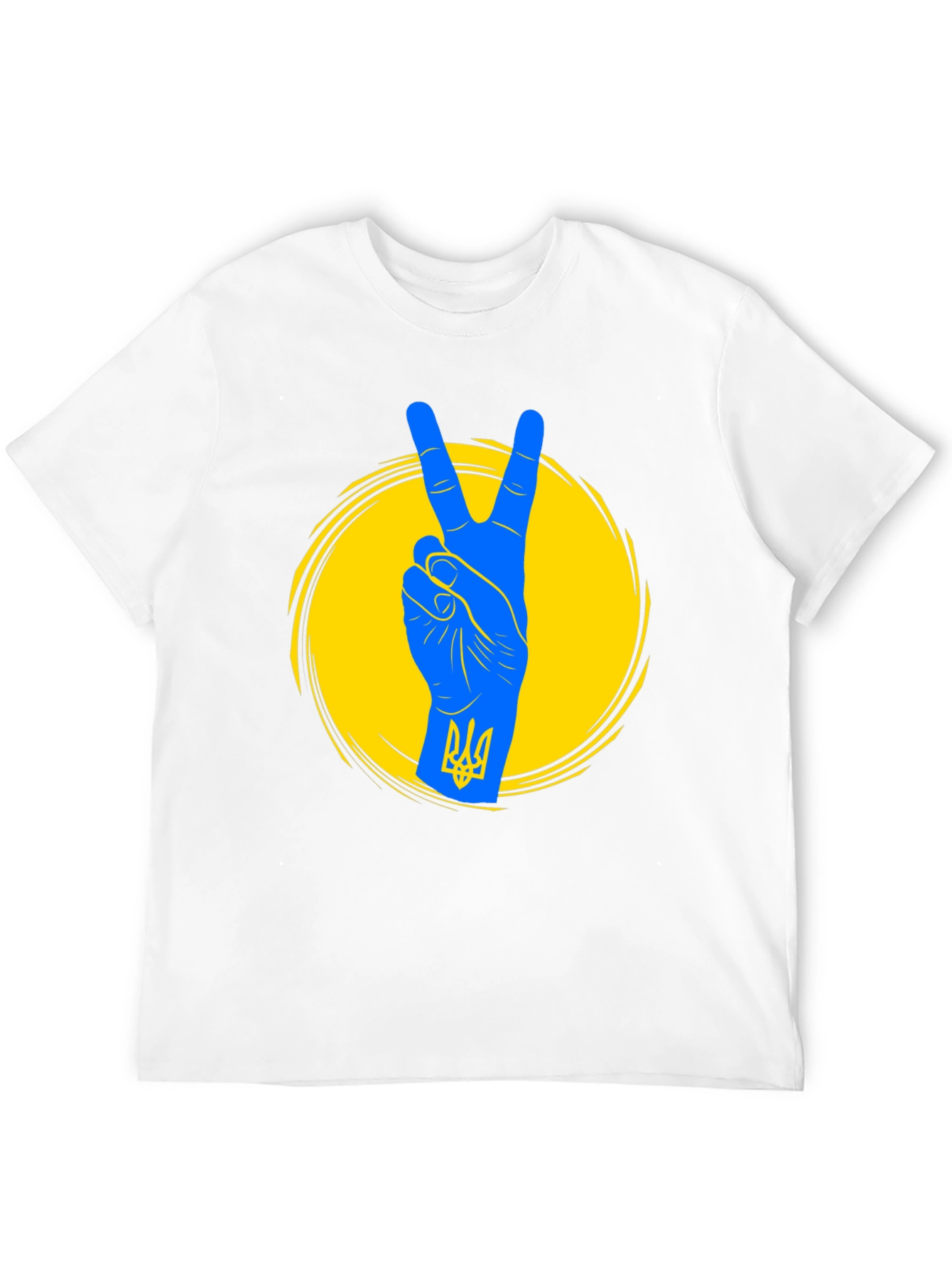 Ukraine Peace Sign T-Shirt