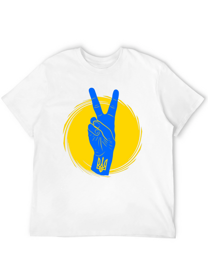 Ukraine Peace Sign T-Shirt
