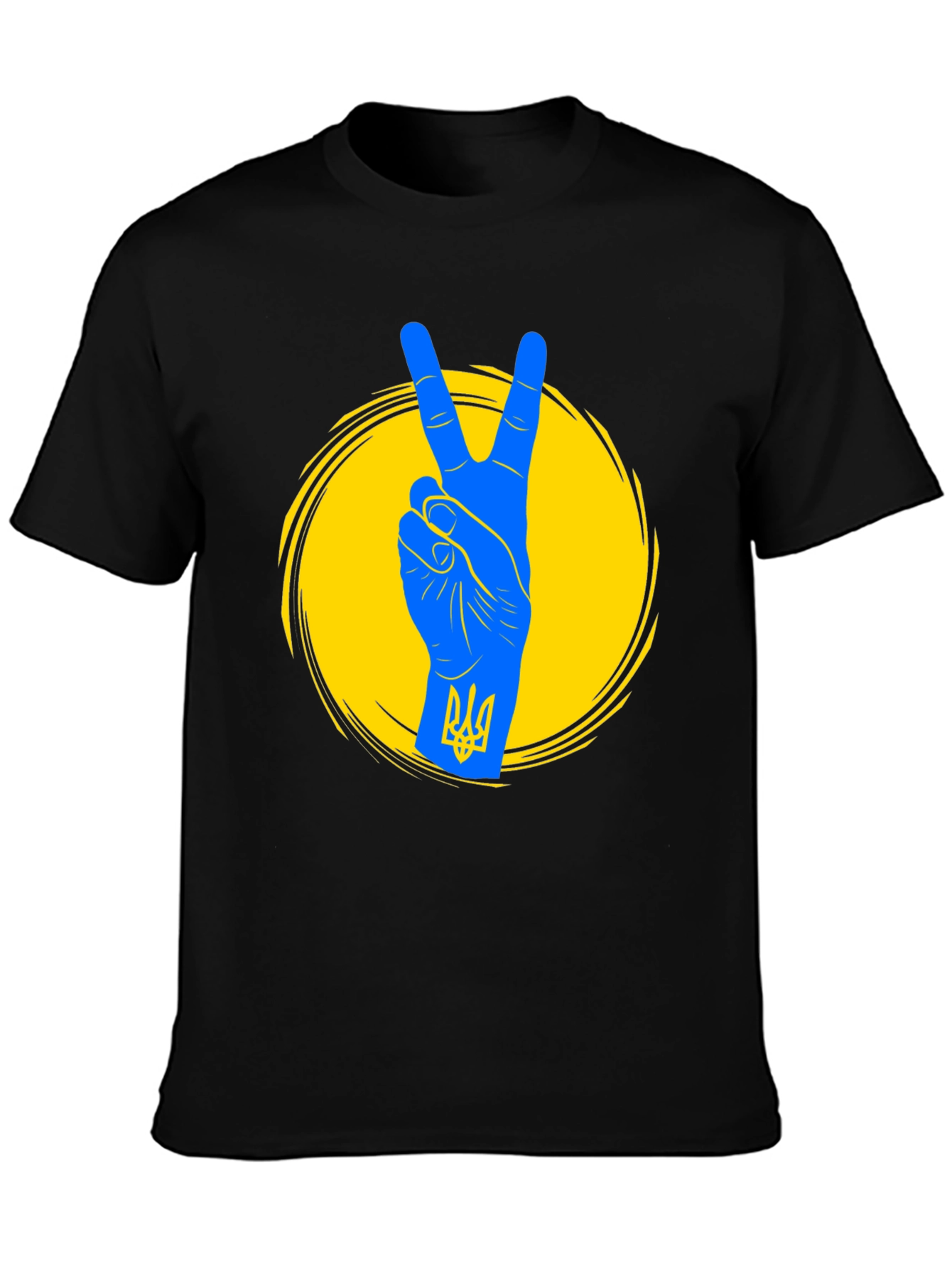 Ukraine Peace Sign T-Shirt