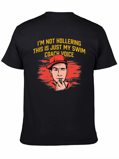 Swim Coach Voice T-Shirt Funny Gift for Swimmers