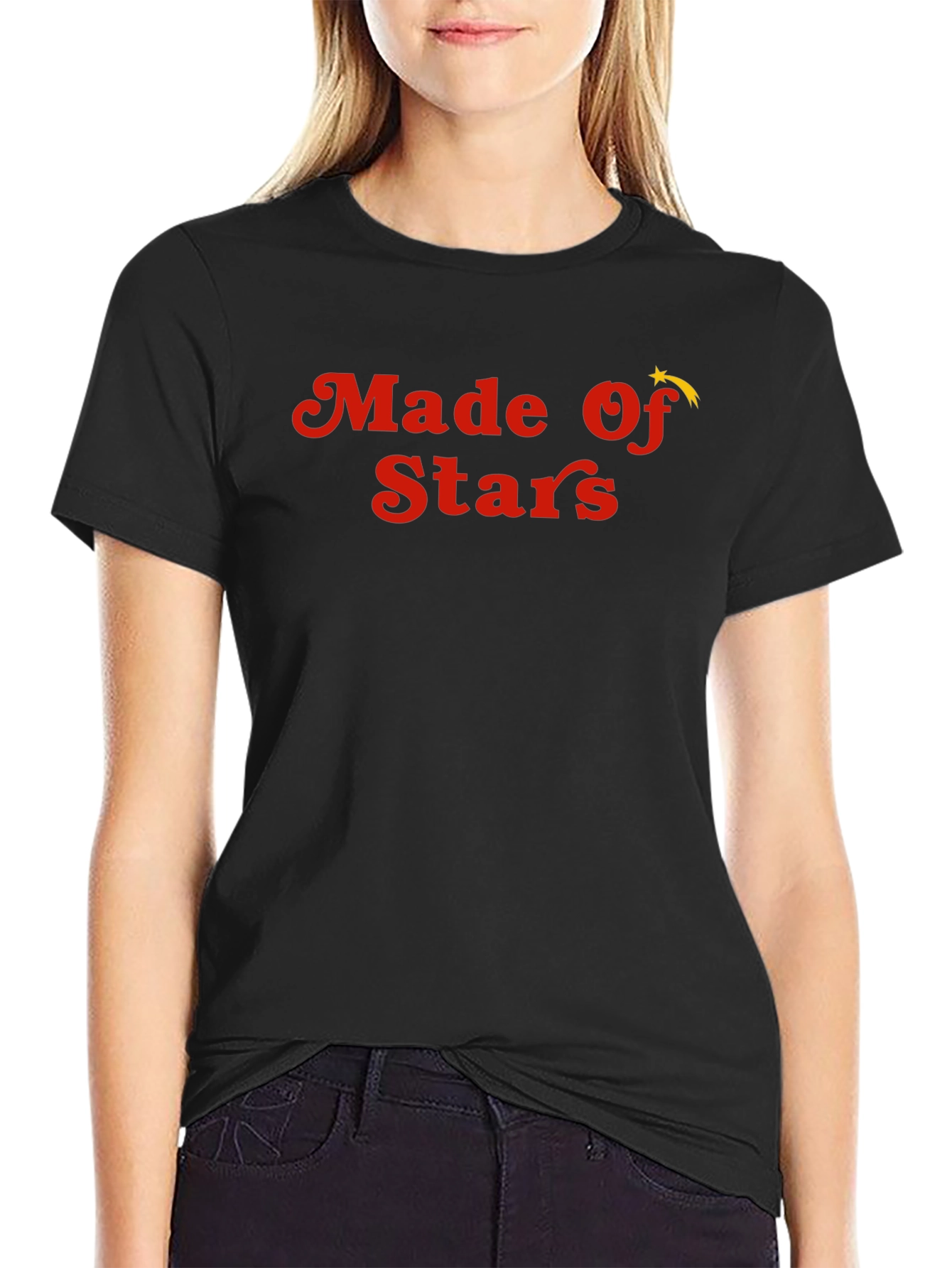 Made of Stars Graphic Tee - Classic Black T-Shirt