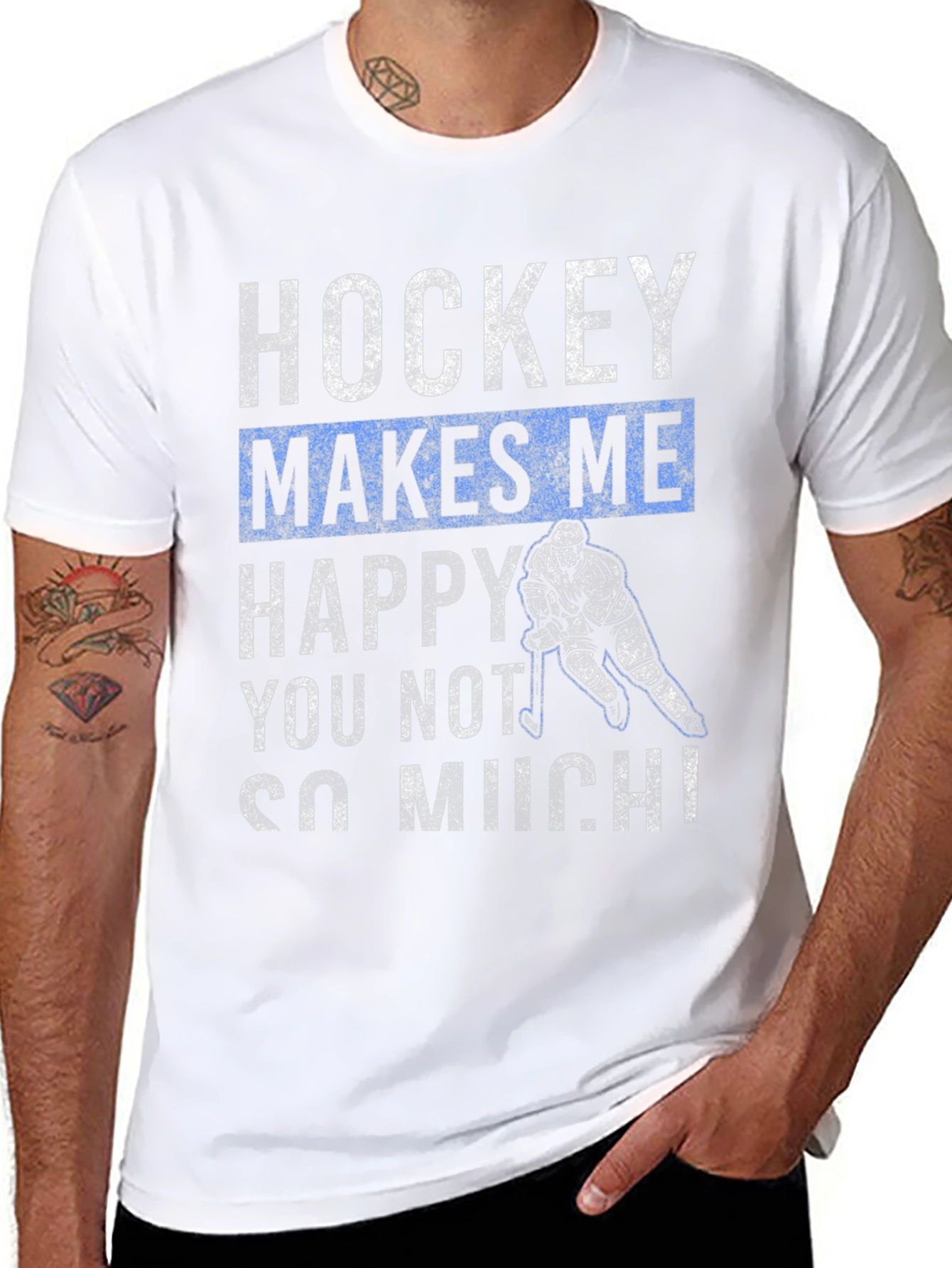 Hockey Makes Me Happy T-Shirt