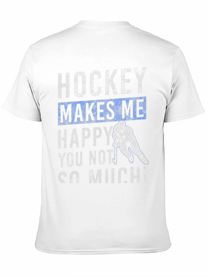 Hockey Makes Me Happy T-Shirt