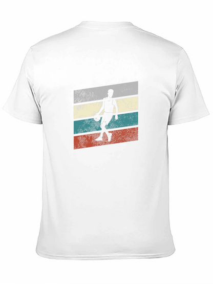Retro Basketball Player Graphic T-Shirt