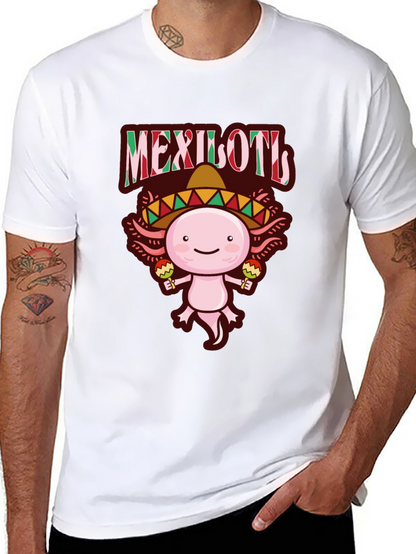 Mexilotl Axolotl T-Shirt - Cinco de Mayo