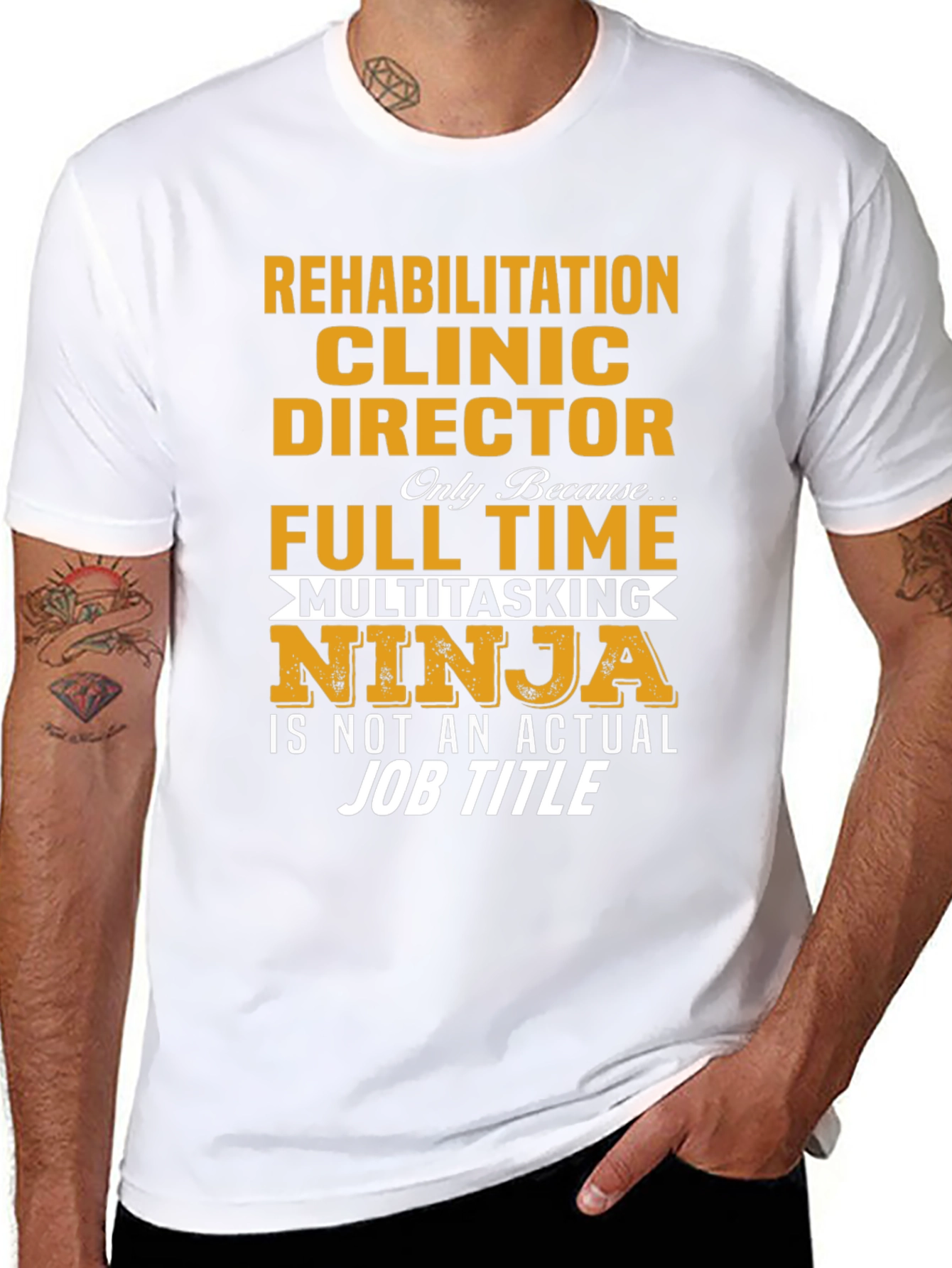 Rehabilitation Clinic Director Ninja T-Shirt