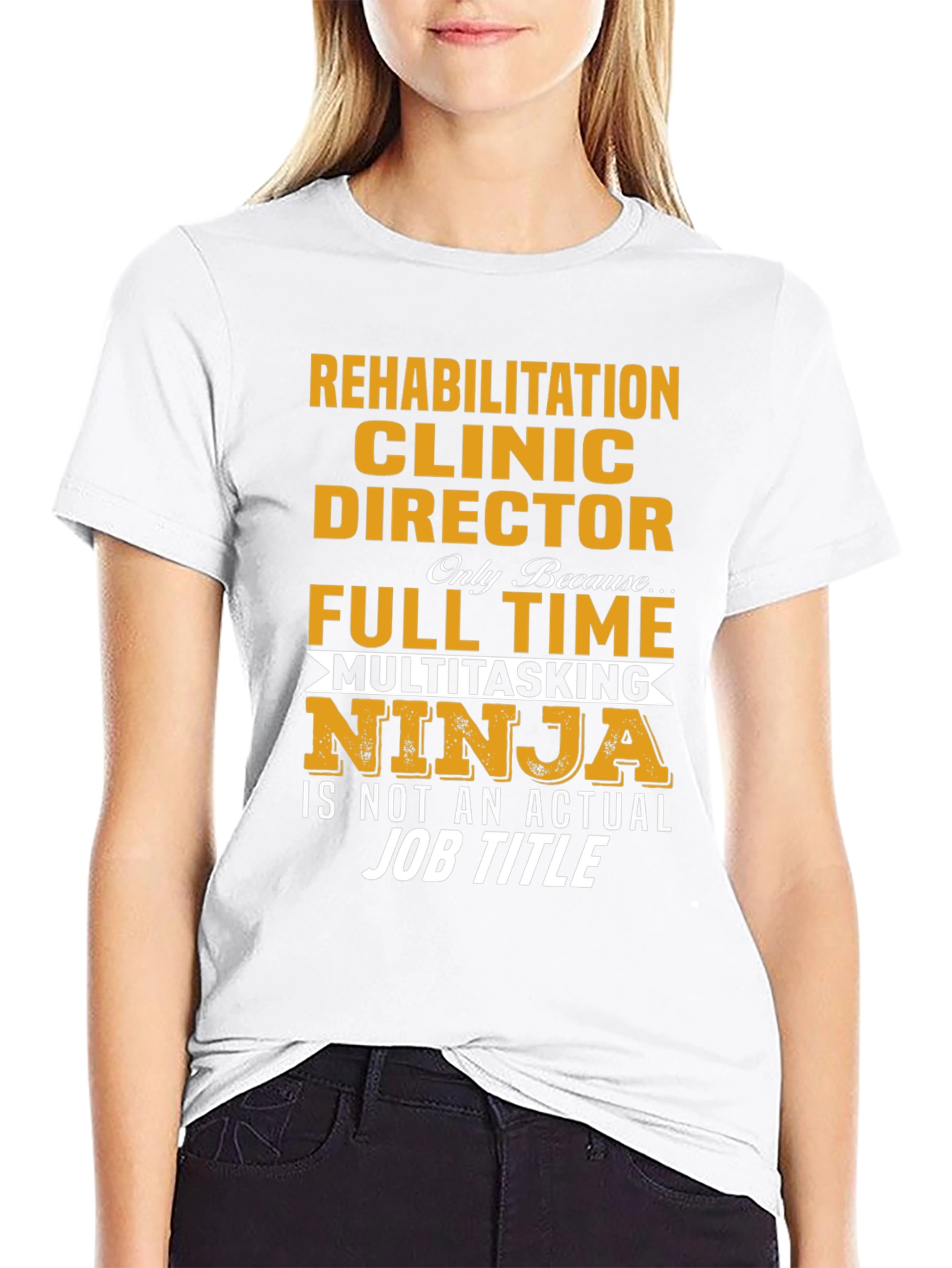 Rehabilitation Clinic Director Ninja T-Shirt