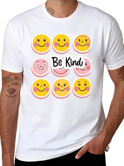 Be Kind Smiley Face T-Shirt