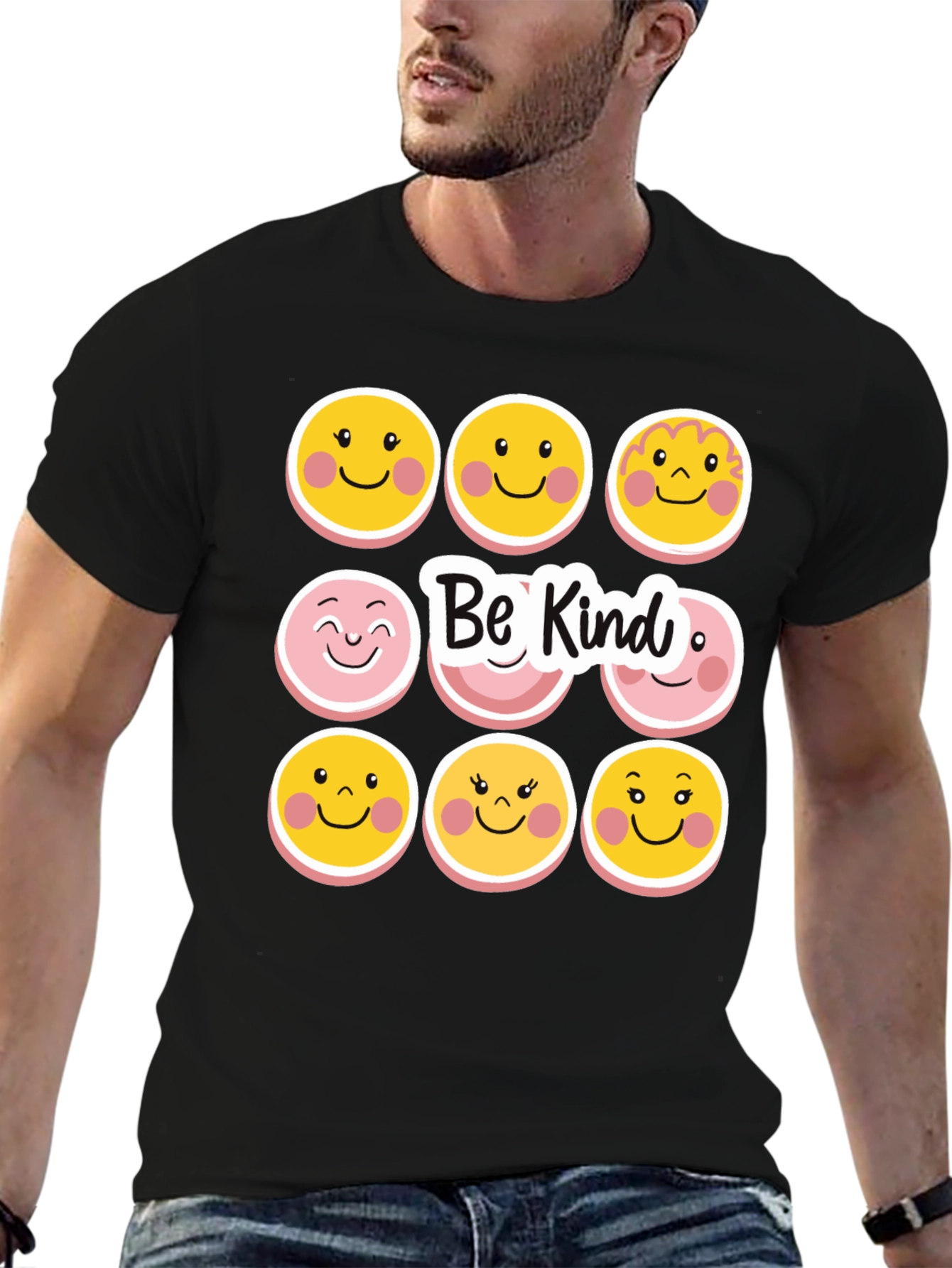 Be Kind Smiley Face T-Shirt