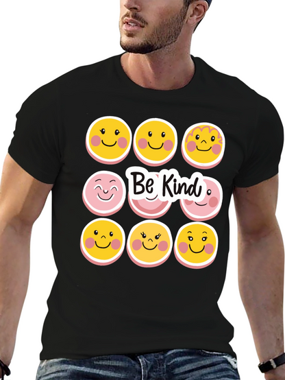 Be Kind Smiley Face T-Shirt