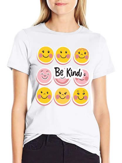 Be Kind Smiley Face T-Shirt