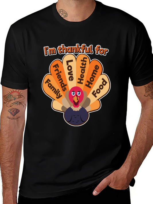 Im Thankful For Turkey Graphic Tee